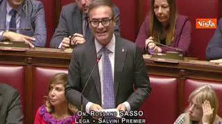 Sasso (Lega) in Aula: Dio, patria e famiglia non uno slogan, ma un credo