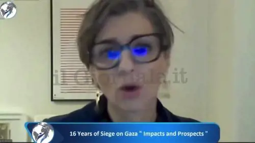 Francesca Albanese al "16 Years of Siege on Gaza: Impact and Prospects"