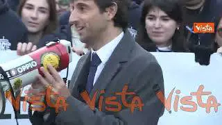 Atreju 2025, il finto sciopero dei giovani di Gioventù Nazionale, immagini