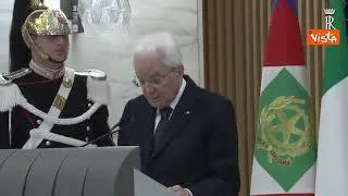 Mattarella: Nell'epoca delle "poli-crisi" indispensabile una "poli-diplomazia"