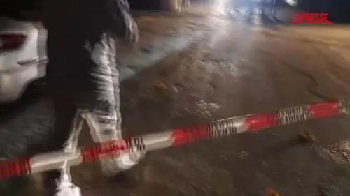 Barista ucciso a coltellate a Sarezzo: i carabinieri del Ris sul luogo del delitto