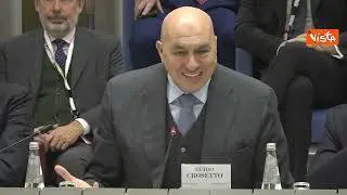 Crosetto agli ambasciatori: Approccio inclusivo italiano è quello migliore per la difesa