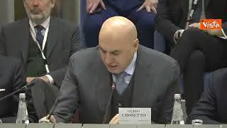 Crosetto: Vedo difficile il percorso dell'Ucraina nella Nato e nell'Ue