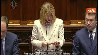 Meloni alla Camera: Non abbandoniamo Kiev, Russia si è impantanata