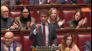 Bignami: Ad Atreju non abbiamo avuto la fortuna di sentire Schlein. Non l'abbiamo vista arrivare