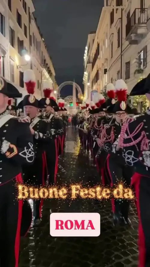 L'Arma dei carabinieri augura buon Natale agli italiani su Instagram