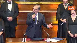La Russa al Concerto di Natale al Senato: Che il 2026 sia l'anno della pace