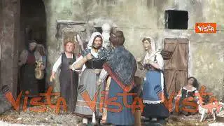 Ecco il presepe di Piazza Navona a Roma