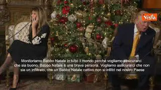 Trump al telefono con un bimbo: Tracciamo Babbo Natale per assicurarci che non sia infiltrato
