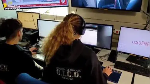 Le immagini dell'operazione