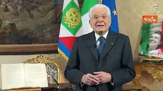 Mattarella: "Giovani, non rassegnatevi, scegliete il vostro futuro"