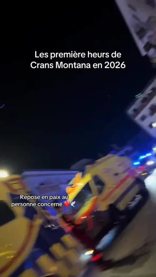 I momenti immediatamente successivi all'esplosione