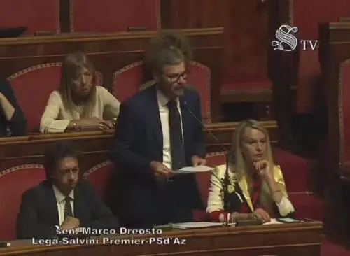 Il senatore leghista Dreosto in Aula: "Viva il Venezuela libero"
