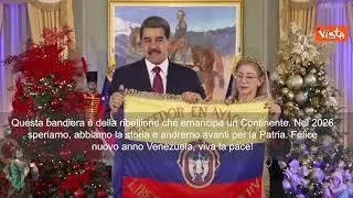 Gli auguri per il 2026 di Maduro: Il nostro destino è l'Unione Sudamericana. No agli imperialisti