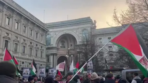 Il sit-in per liberare Hannoun 