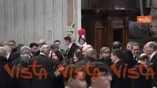 Giubileo 2025, Fontana, Piantedosi, Mantovano e Rocca alla chiusura della Porta Santa