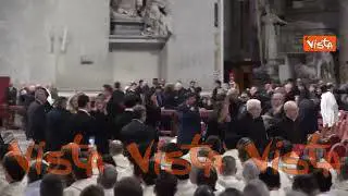Giubileo 2025, il Presidente Mattarella arriva a San Pietro per la chiusura della Porta Santa