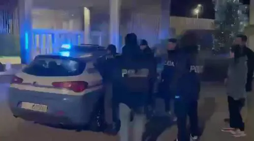 L'arresto del croato dopo la fuga a Desenzano