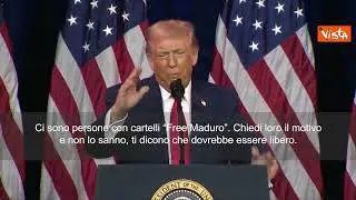 Trump: Maduro imitava il mio ballo, ma è un uomo violento. Ha ucciso milioni di persone