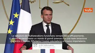 Macron: Usa si allontanano da alleati e norme internazionali, rifiutiamo nuovo colonialismo