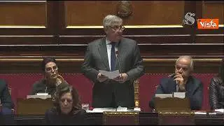 Tajani: Grande gioia e soddisfazione per liberazione Trentini e Burlò. Applausi bipartisan in Senato