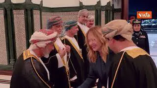 Incontro tra la premier Meloni e il sultano dell'Oman Haytham bin Tariq Al Sa'id