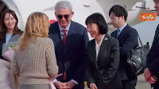 Meloni arriva in Giappone per la seconda tappa della missione in Asia