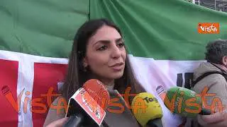 Le voci degli iraniani in Piazza del Campidoglio a Roma: "Rivendichiamo la democrazia"
