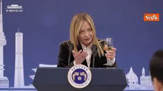 Il brindisi di Meloni con il Presidente Lee Jae-Myung: All'amicizia tra Italia e Corea