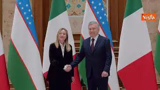 Meloni in Uzbekistan ricevuta da Presidente Mirziyoyev. Conclusa a Tashkent la missione in Asia