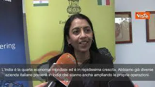 Rao (Ambasciatrice India): "Lavoriamo per aumentare investimenti tra i nostri Paesi"