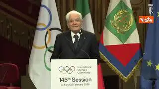 Milano Cortina: Mattarella: "Valori olimpici di lealtà e inclusione sono propri della Repubblica"