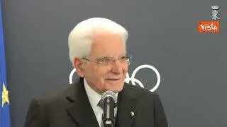 Milano Cortina, il Presidente Mattarella agli azzurri: "Ci siamo, prima competizione con voi stessi"