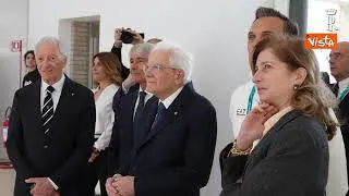 Milano Cortina 2026, il Presidente Mattarella inaugura Casa Italia a Milano