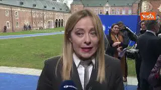 Meloni: "Affronteremo questione prezzi energia, misure in Cdm la settimana prossima"