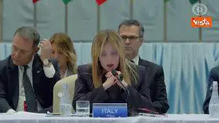 Meloni: "Il Piano Mattei sta rivoluzionando il modo di agire in Africa"