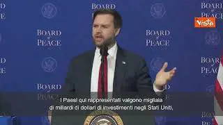 Vance: "Il Board of Peace porterà grande prosperità per gli Stati Uniti"