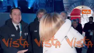 Meloni arriva a Verona per la chiusura delle Olimpiadi