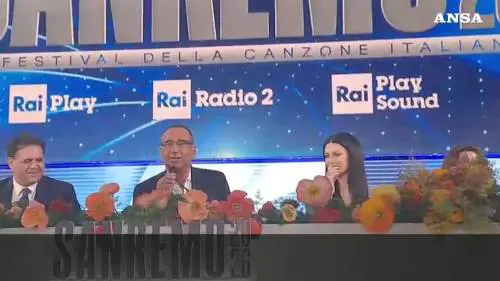 Sanremo, Fiorello in videochiamata: "Vi auguro tante polemiche": il video