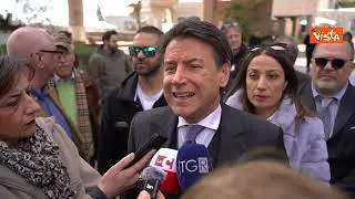 Conte: "Meloni scende in campo per il referendum ma non parla dei dazi"