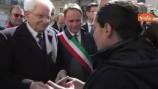 Una madre di Niscemi commuove il Presidente Mattarella: "Lo chiedo con cuore in mano, fate presto"