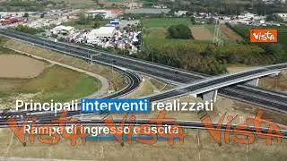 Inaugurato sulla A30 Caserta-Salerno il nuovo svincolo di Maddaloni di Autostrade per l'Italia