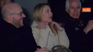 Meloni arriva all'Arena di Verona per cerimonia apertura Giochi Paralimpici Milano Cortina