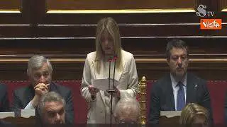 Attacco Iran, Meloni: In situazioni di crisi serve che Nazione si compatti