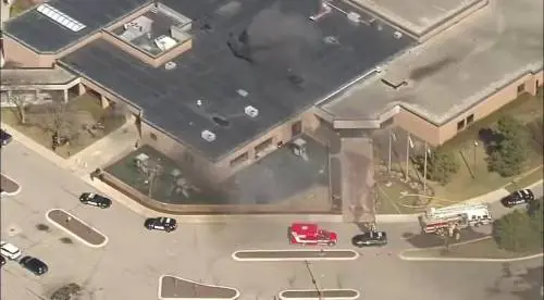 La sinagoga in Michigan dove è in corso una sparatoria