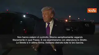 Trump: Iran sull'orlo della sconfitta, sono al capolinea