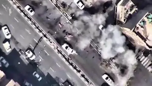 Il raid di Israele contro il posto di blocco della milizia Basij