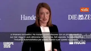 Metsola: Per troppo tempo l'Ue ha fatto sentire in colpa chi guida un'auto