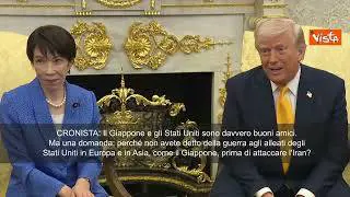 Trump a cronista: Non ho avvertito di attacco a Iran? Giappone ama sorprese, come Pearl Harbour