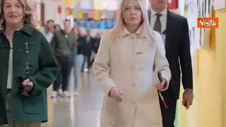 Meloni ai cronisti dopo il voto per referendum giustizia: Lo sapete che non vi posso rispondere oggi